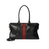 Gucci Borsetto Large Boston Bag Black