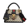 Gucci Queen Margaret Gg Small Top Handle Bag Black