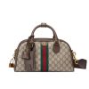 Gucci Ophidia Medium Gg Top Handle Bag Brown