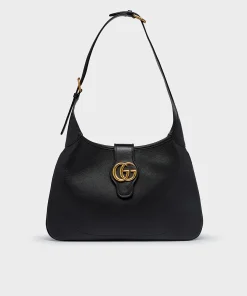 Gucci Aphrodite Medium Shoulder Black Bag