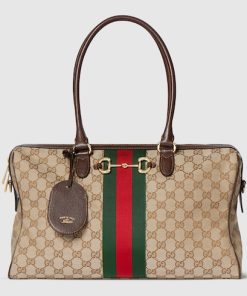 Gucci Borsetto Large Boston Bag