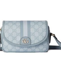Gucci Ophidia Mini Shouder Bag Dusty Blue