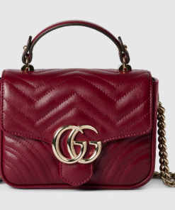 Gucci MARMONT MINI TOP HANDLE BAG