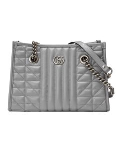 Gucci small Marmont tote bag Gray