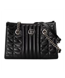Gucci small Marmont tote bag Black