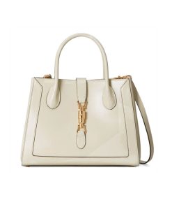 Gucci Jackie 1961 Medium Tote Bag White