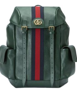 Gucci Ophidia medium backpack Green