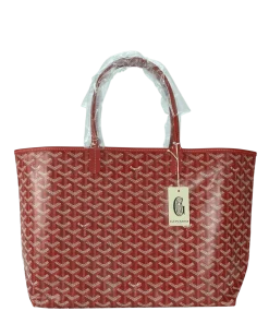 Goyard Dupe Tote Saint Louis PM Burgundy Bag