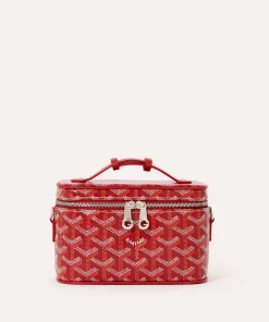 Goyard Replica Muse Mini Vanity Red Bag