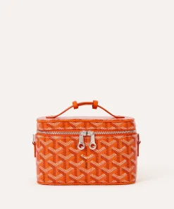 Goyard Replica Muse Mini Vanity Orange Bag