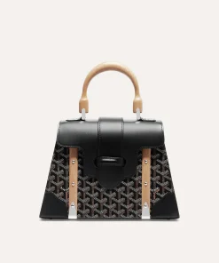 Goyard Replica Saigon Structure PM Black Bag