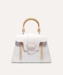Goyard Replica Saigon Structure PM White Bag